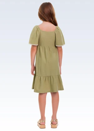 Fakini Kids - Vestido Verde - FAKINI KIDS