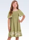 Fakini Kids - Vestido Rosa - variação: Verde