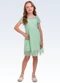 Fakini Kids - Vestido Branco - variação: Verde