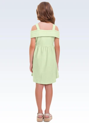 Fakini Kids - Vestido Verde - FAKINI KIDS