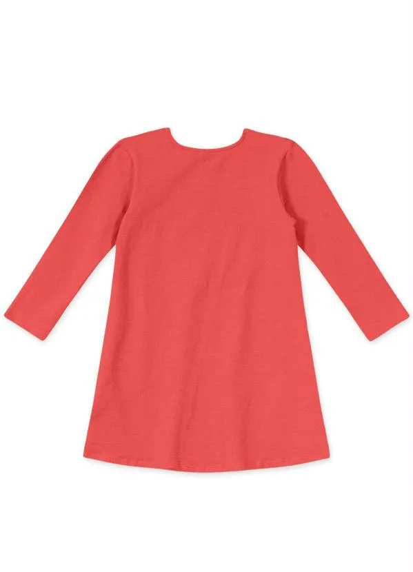 Lilica Ripilica - Vestido Vermelho Menina Mundo Ripilica 2