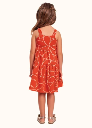 Fakini Kids - Vestido Vermelho - FAKINI KIDS
