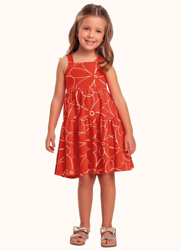 Fakini Kids - Vestido Vermelho