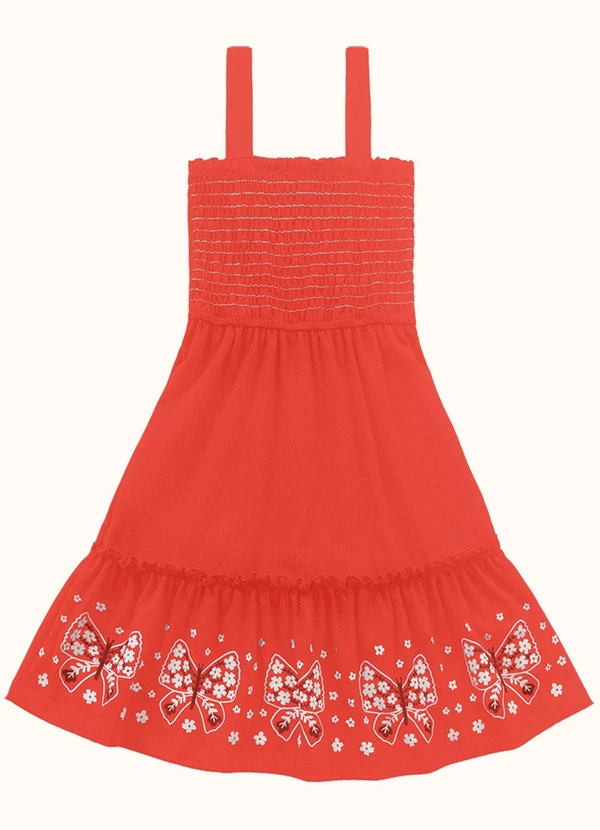 Fakini Kids - Vestido Vermelho