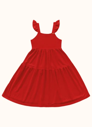 Fakini Kids - Vestido Vermelho - FAKINI KIDS