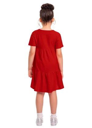 Fakini Kids - Vestido Vermelho - FAKINI KIDS