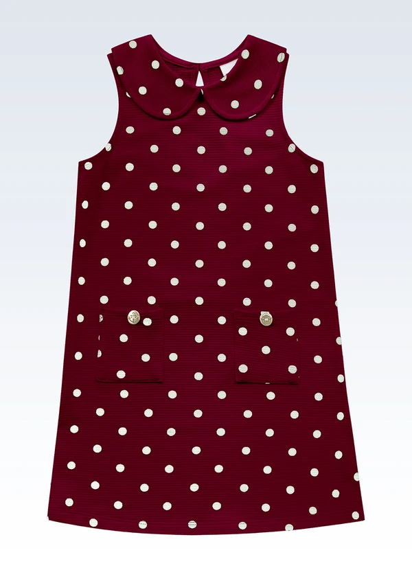 Fakini Kids - Vestido Vermelho