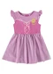 Malwee Kids - Vestido Violeta Godê Princesa Aurora® - variação: Violeta