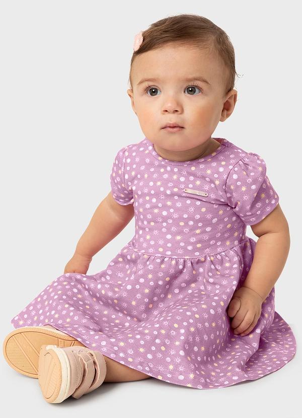 Carinhoso - Vestido Violeta Godê Solzinho