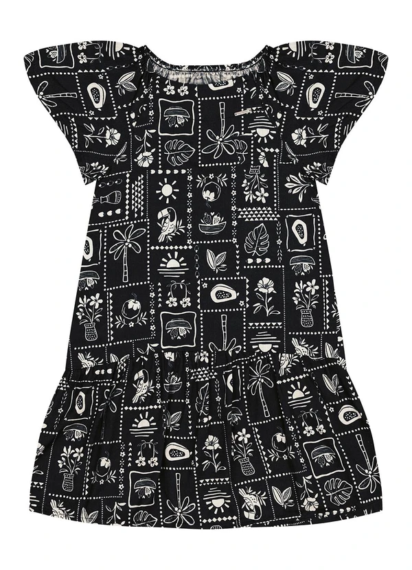 Pulla Bulla - Vestido Viscose Preto 2