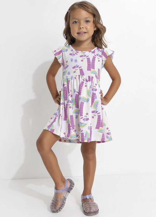 - Vestido Unicórnio Estampado 3