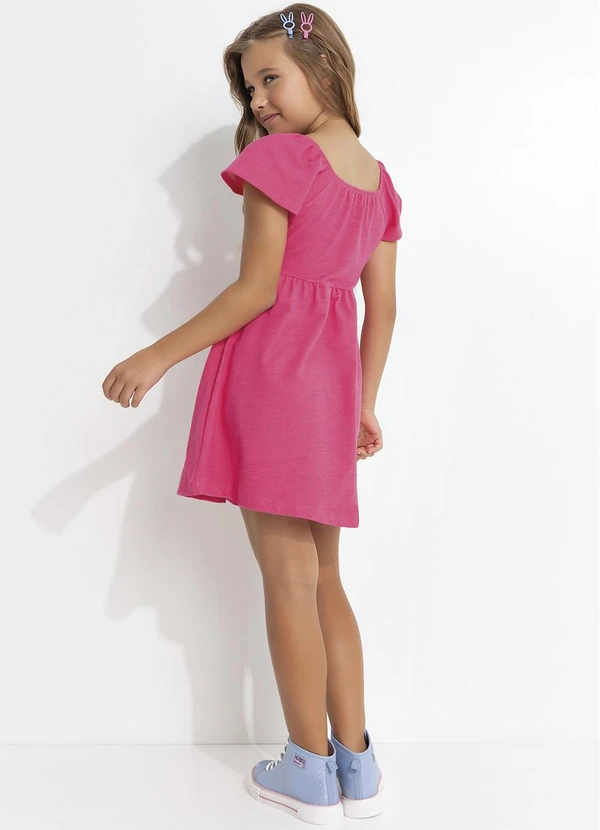 Fakini - Vestido em Nenim Rosa 2