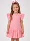 Select - Vestido Feminino Infantil Jacquard Vegas Verde - variação: Rosa