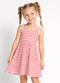 Select - Vestido Infantil com Decote nas Costas Vermelho - variação: Vermelho