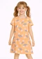 Select - Vestido Infantil Estampado Laranja - variação: Laranja