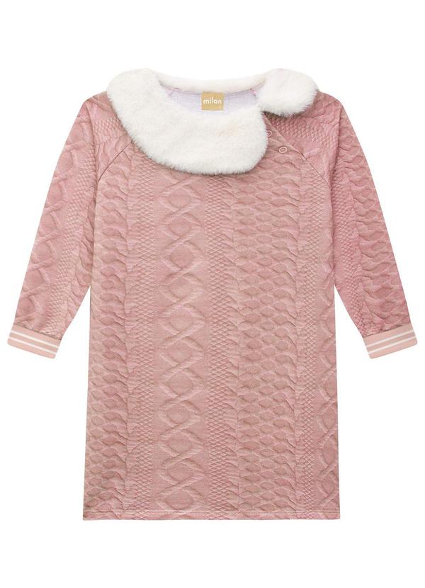 Milon - Vestido Infantil Menina Rosa 2