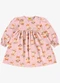 Rovi Kids - Vestido Manga Longa em Malha Soft Touch Rosa - variação: Rosa