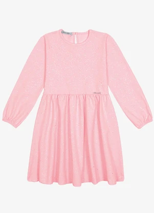 Trick Nick - Vestido Manga Longa Feminino Rosa - TRICK NICK