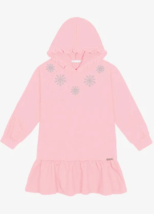Trick Nick - Vestido Manga Longo Feminino Rosa - TRICK NICK