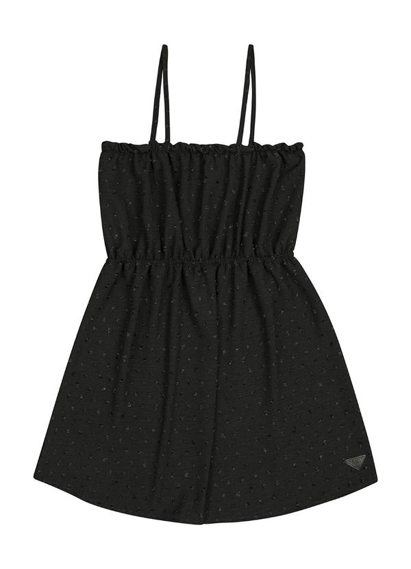 Gloss - Vestido de Alcinha Juvenil Preto 2