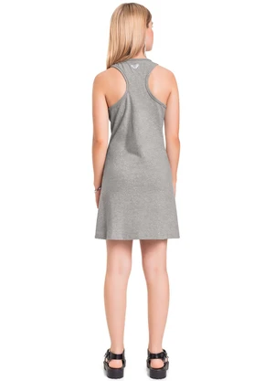 Gloss - Vestido em Cotton Juvenil Prata - GLOSS