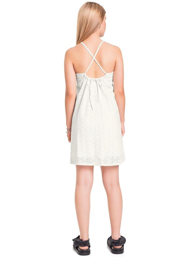 Gloss - Vestido Floral em Laise Juvenil Bege 4