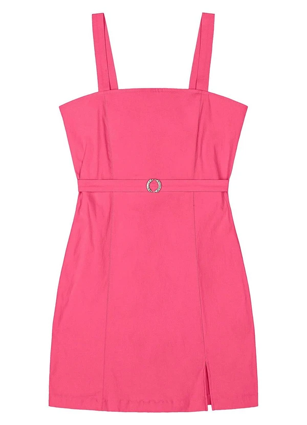 Gloss - Vestido Juvenil com Alças Rosa 3