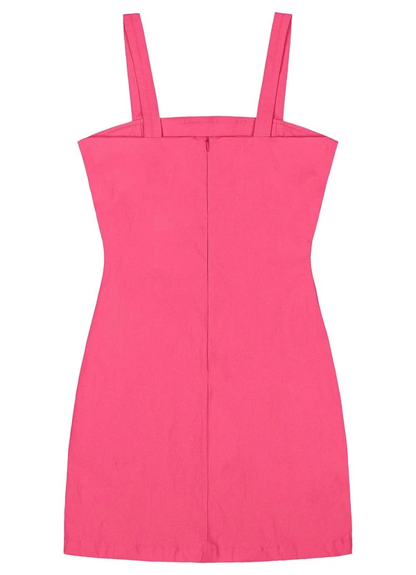 Gloss - Vestido Juvenil com Alças Rosa 4