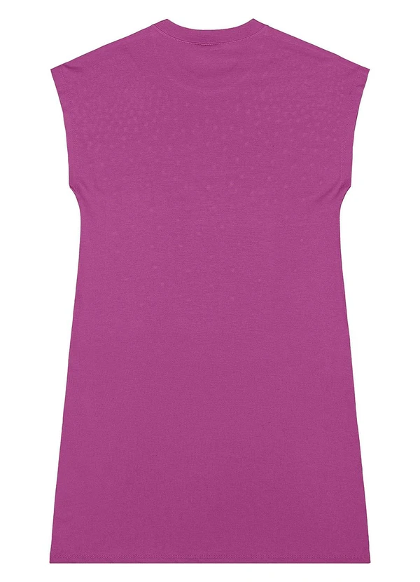 Gloss - Vestido Juvenil com Strass Roxo 3