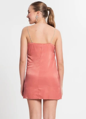 Minty - Vestido Juvenil em Viscopoly Laranja - MINTY