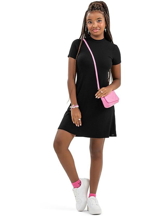 Rezzato - Vestido My Summer Teen Feminino Preto