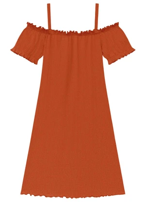 Amora - Vestido Teen Menina Marrom - AMORA