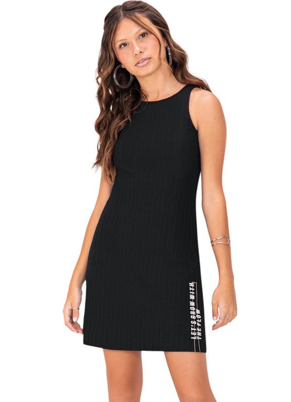 Amora - Vestido Teen Menina Preto
