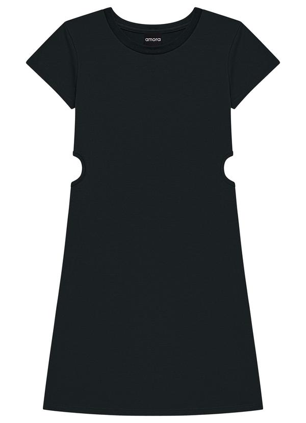 Amora - Vestido Teen Menina Preto