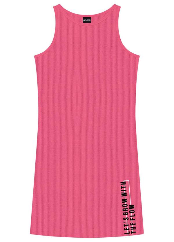 Amora - Vestido Teen Menina Rosa