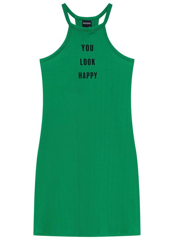 Amora - Vestido Teen Verde