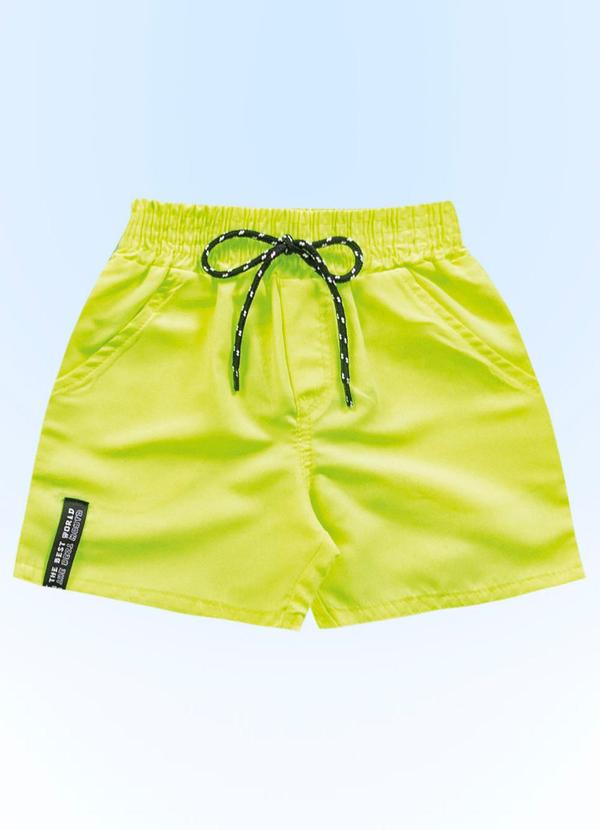 Fakini Kids - Bermuda Amarelo