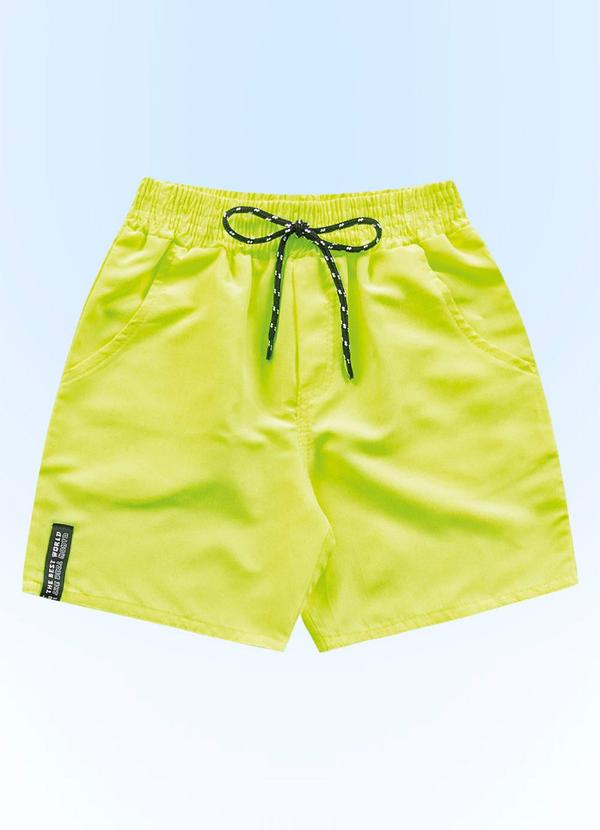 Fakini Kids - Bermuda Amarelo