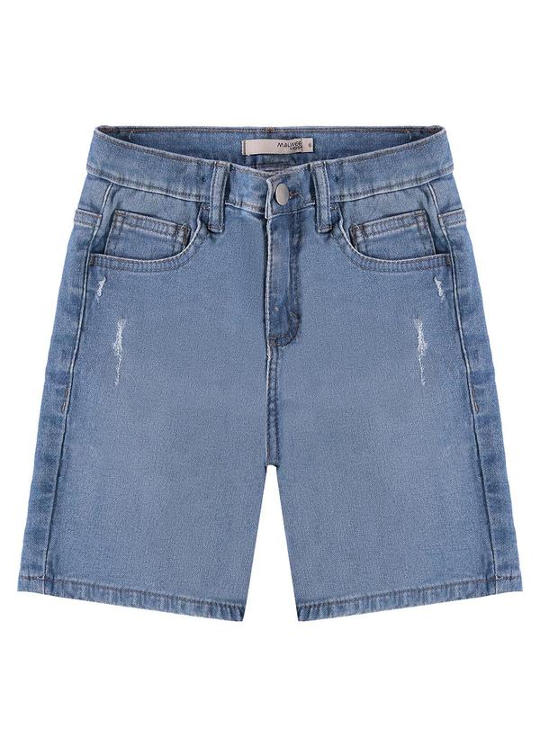 Malwee Kids - Bermuda Azul Comfort Jeans Menino 3