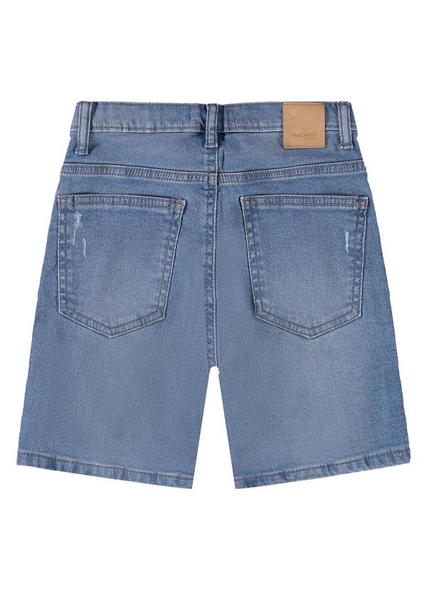 Malwee Kids - Bermuda Azul Comfort Jeans Menino 4