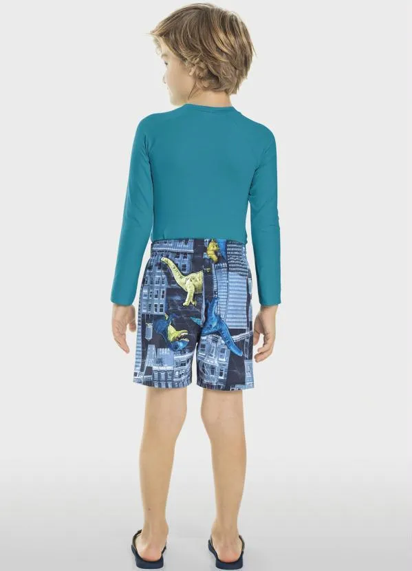 Marisol - Bermuda Azul Menino 4