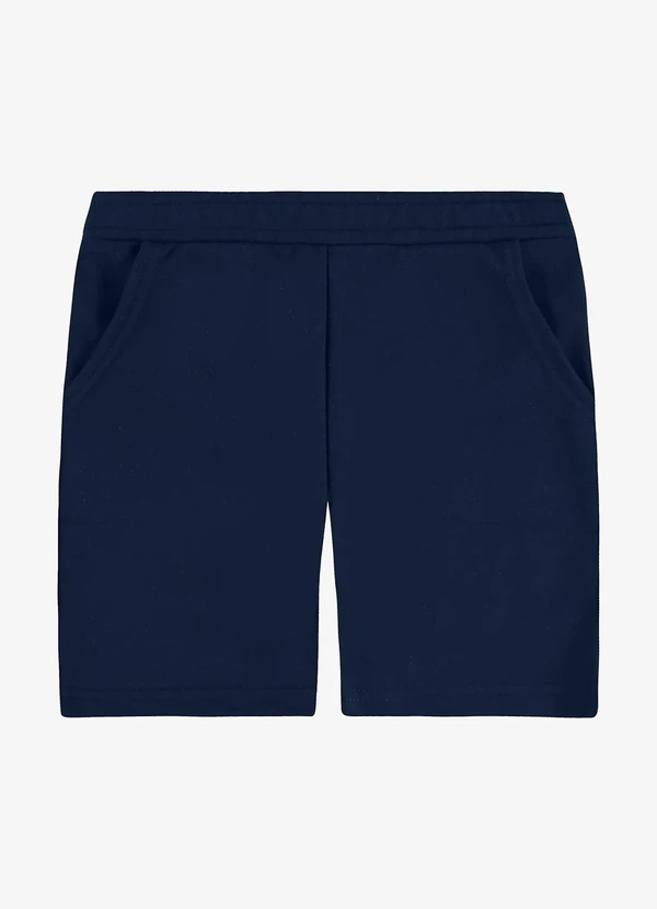 Rovi Kids - Bermuda Básica Infantil Azul