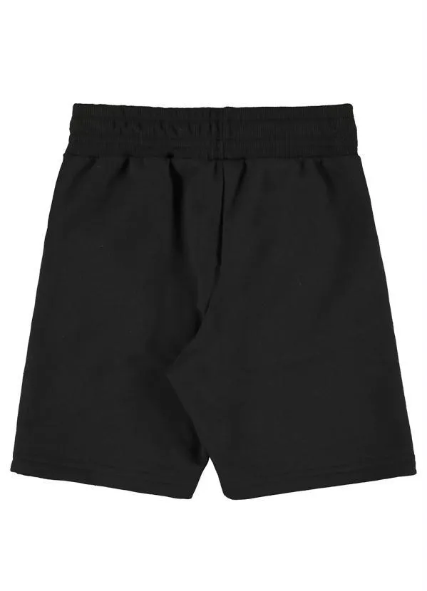 Quimby - Bermuda Básica Infantil Moletom Preto 4