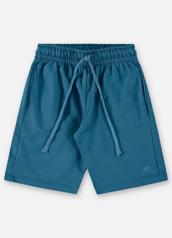 Up Baby - Bermuda Básica Infantil para Menino Azul