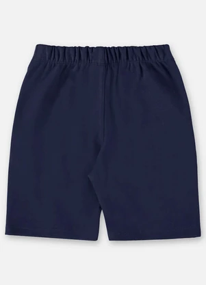 Up Baby - Bermuda Básica Infantil para Menino Azul - UP BABY