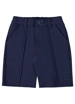 Up Baby - Bermuda Básica Infantil para Menino Azul - UP BABY