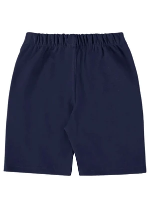 Up Baby - Bermuda Básica Infantil para Menino Azul - UP BABY