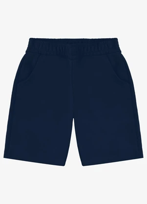 Rovi Kids - Bermuda Básica Masculina Azul - ROVI KIDS