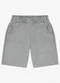 Rovi Kids - Bermuda Básica Masculina Marrom - variação: Cinza