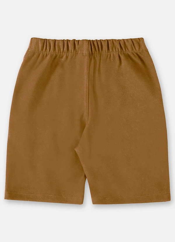 Up Baby - Bermuda Básica para Menino Marrom 2